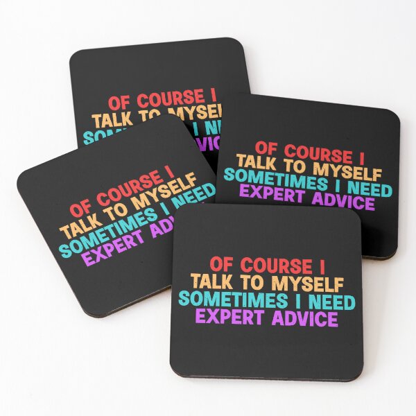 Item preview, Of course i talk to myself designed and sold by designing01Ar3.
