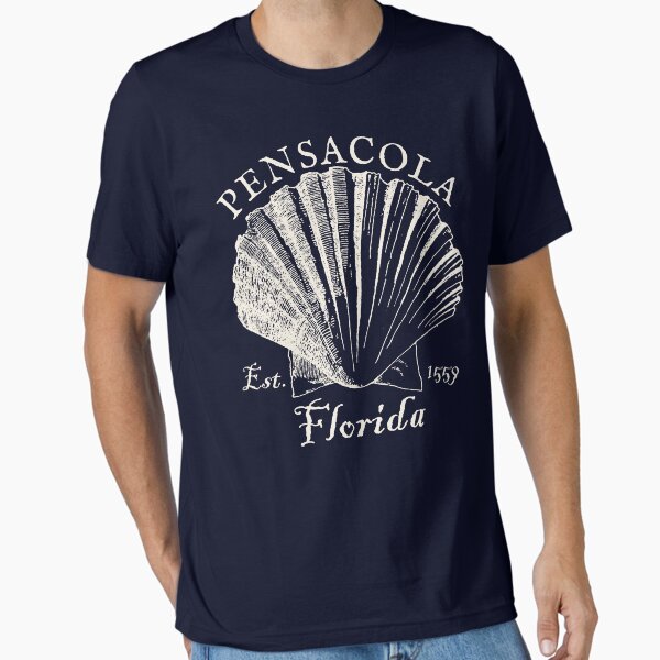 Item preview, Vintage-Style Pensacola Florida Shell - Sand designed and sold by SurfingLocales.