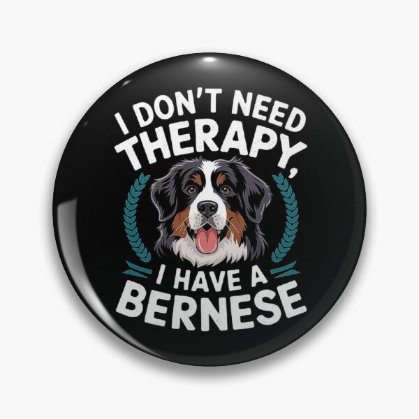 Item preview, Bernese Mountain Dog Lovers Therapy Quote Design designed and sold by love3617.
