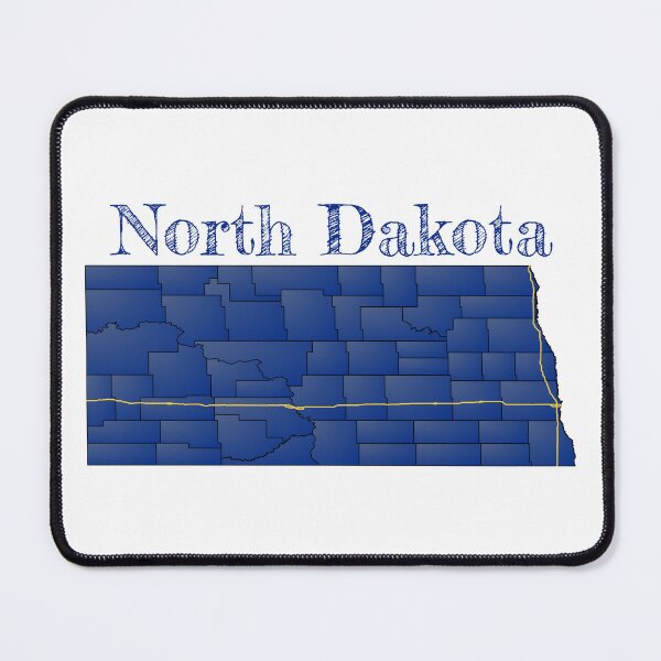 Item preview, North Dakota Counties & Interstates designed and sold by PhilbonianDezin.