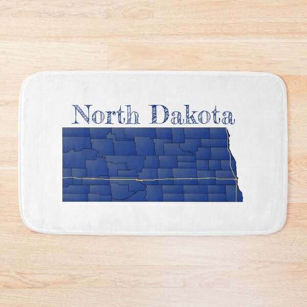 Item preview, North Dakota Counties & Interstates designed and sold by PhilbonianDezin.