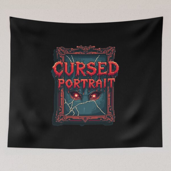 Item preview, Goth Pixel - CURSED PORTRAIT designed and sold by SignumShop.