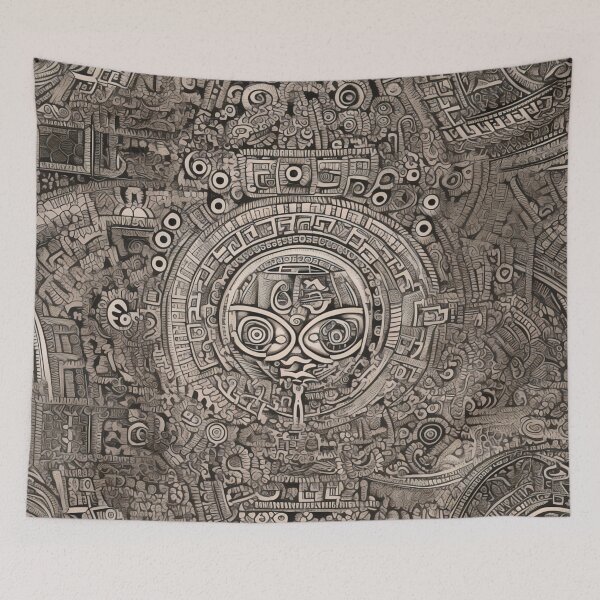 Item preview, Mandala of Tibetan Symbolism designed and sold by Hashola Designs.
