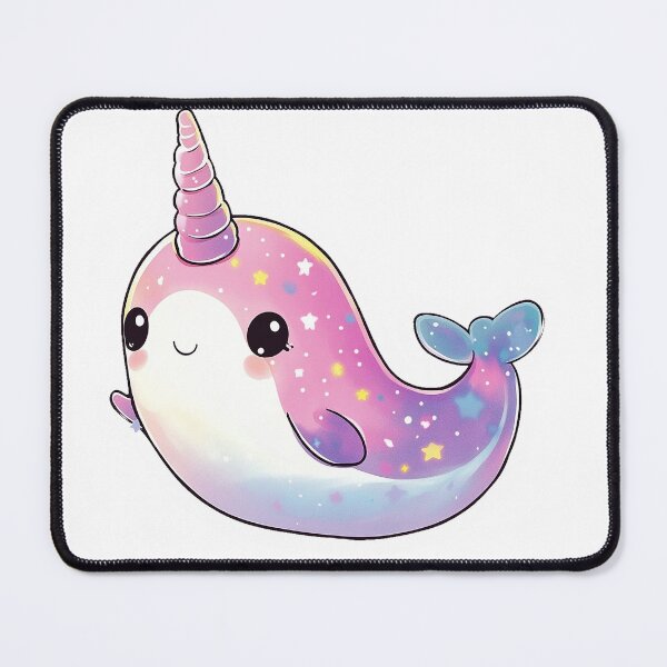 Item preview, Kawaii Narwhal designed and sold by Line Designs By Duck.