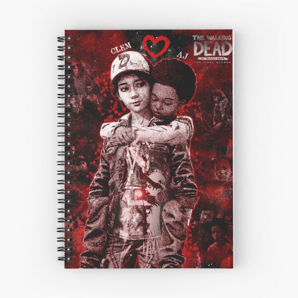 Item preview, The Walking Dead Clementine and AJ Graphic Poster Design designed and sold by NotionOfVanity.