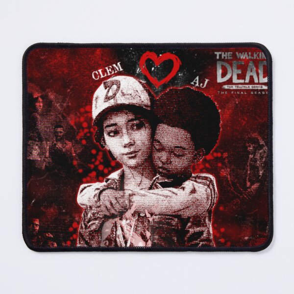 Item preview, The Walking Dead Clementine and AJ Graphic Poster Design designed and sold by NotionOfVanity.
