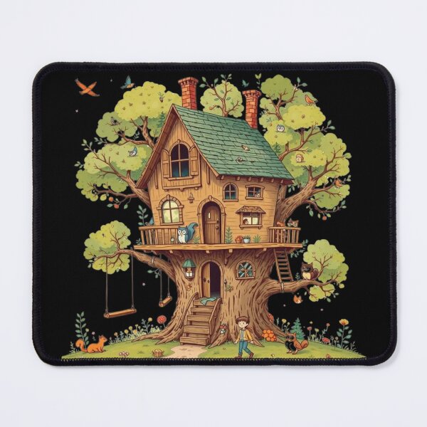 Item preview, Fantastical Treehouse Adventures Squirrels Owls Kids Nature Outdoor designed and sold by Kia Blaze.