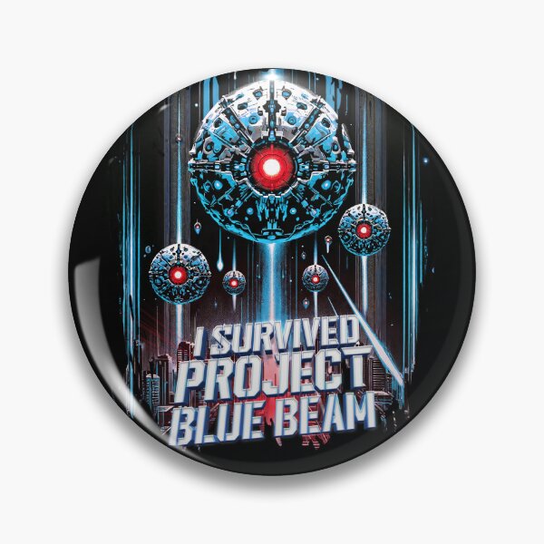Item preview, I Survived Project Blue Beam - Conspiracy and Fake UFO Invasion designed and sold by Victor Shadehorn.