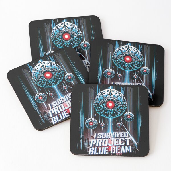Item preview, I Survived Project Blue Beam - Conspiracy and Fake UFO Invasion designed and sold by Victor Shadehorn.