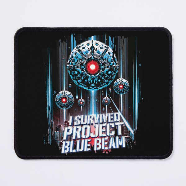 Item preview, I Survived Project Blue Beam - Conspiracy and Fake UFO Invasion designed and sold by Victor Shadehorn.