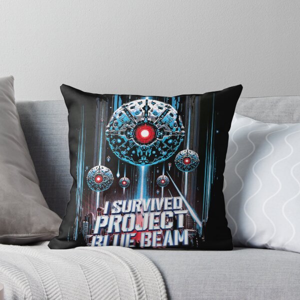 Item preview, I Survived Project Blue Beam - Conspiracy and Fake UFO Invasion designed and sold by Victor Shadehorn.