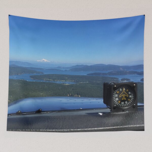 Item preview, San Juan Islands from airplane designed and sold by flyscenicair.