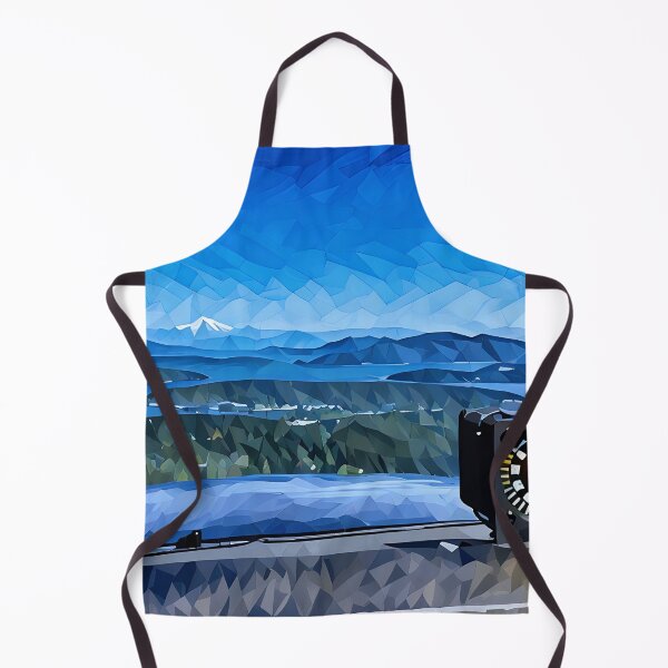 Item preview, San Juan Islands from airplane (Poly Art) designed and sold by flyscenicair.