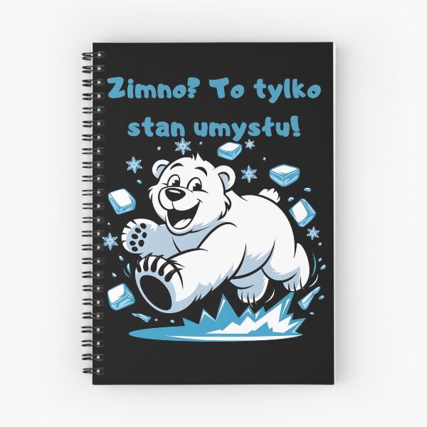 Item preview, Zimno? To tylko stan umysłu! miś polarny, morsowanie designed and sold by IceBathDESIGNS.