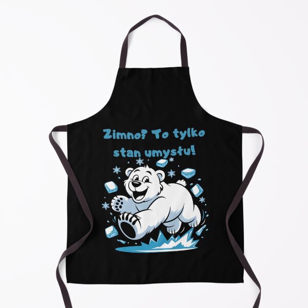 Item preview, Zimno? To tylko stan umysłu! miś polarny, morsowanie designed and sold by IceBathDESIGNS.