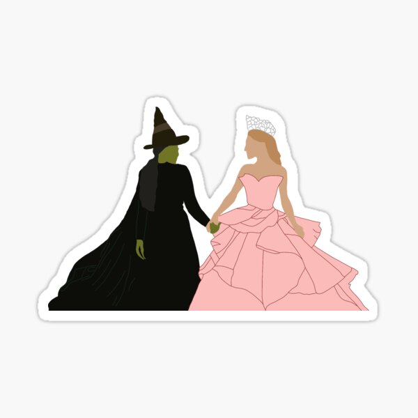 Item preview, Elphaba and Glinda designed and sold by ashshaiv.