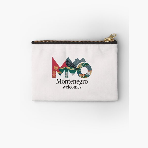 Item preview,  Montenegro Welcomes Flag Map Kotor, Budva, Sveti Stefan designed and sold by AnimalsDH305.