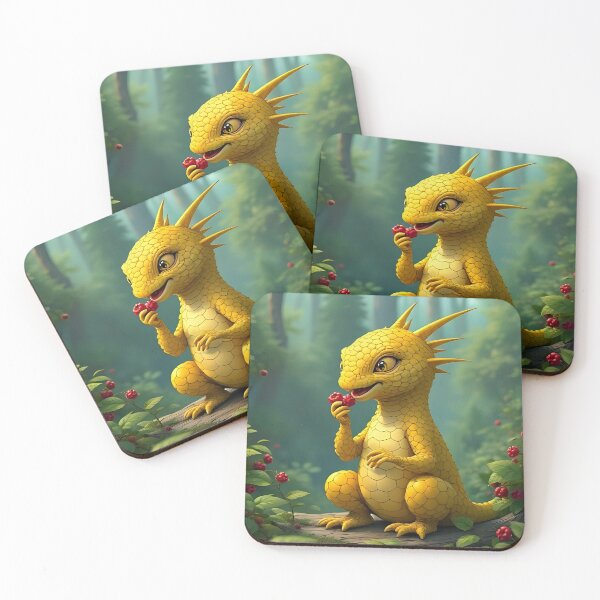 Item preview, Adorable yellow dragon designed and sold by Gaspar Avila.