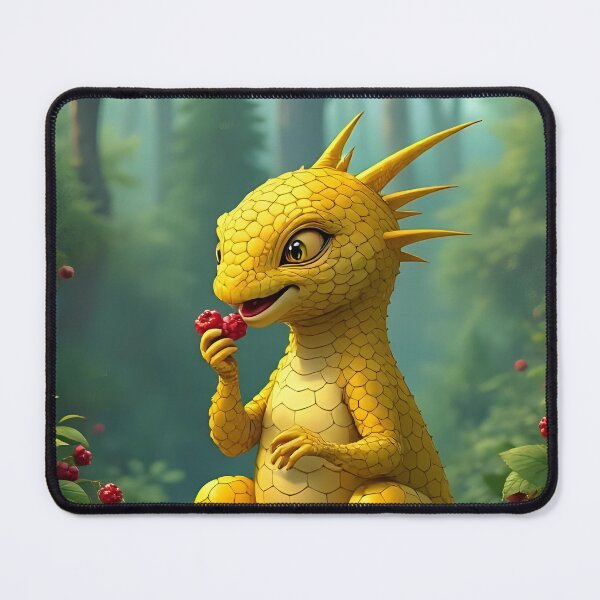 Item preview, Adorable yellow dragon designed and sold by Gaspar Avila.