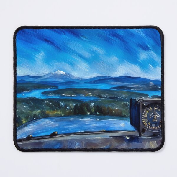 Item preview, San Juan Islands from airplane (Pastel) designed and sold by flyscenicair.