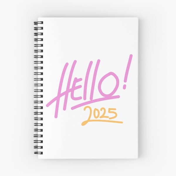 Item preview, Hello 2025 designed and sold by GoldenPearPress.