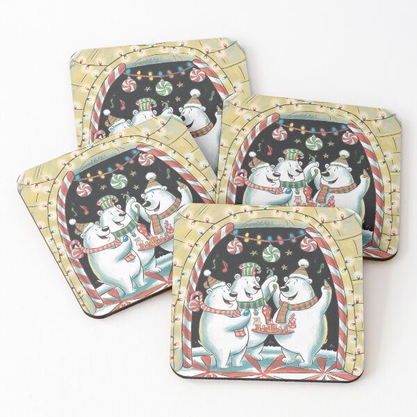 Item preview, Festive Polar Bear Igloo Party designed and sold by McVrax.