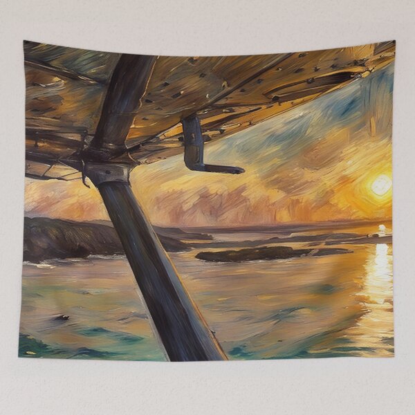 Item preview, San Juan Sunset (Pastel) designed and sold by flyscenicair.