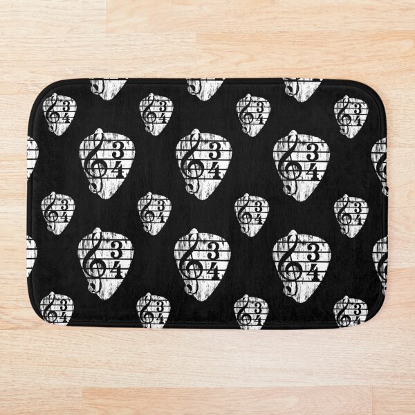 Item preview, G-clef guitar plectrum - White designed and sold by GradientDay.