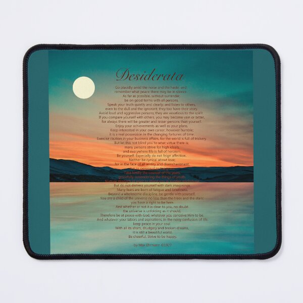 Item preview, Desiderata 28 Sunrise Art designed and sold by Sharon Cummings Art.