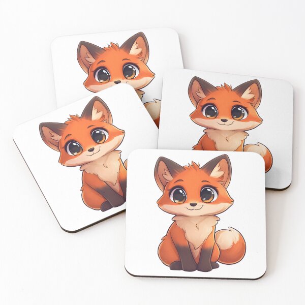 Item preview, a cute fox  designed and sold by AhmedAlbb.