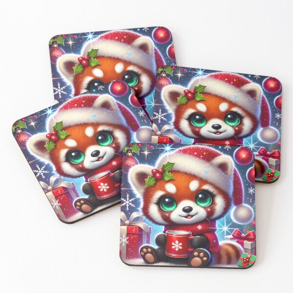 Item preview, Red Panda Christmas  designed and sold by Jbl55.
