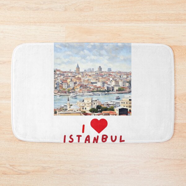 Item preview, Galata Tower and city Istanbul designed and sold by wallartofmio.