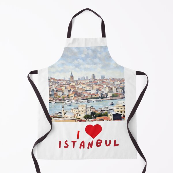 Item preview, Galata Tower and city Istanbul designed and sold by wallartofmio.