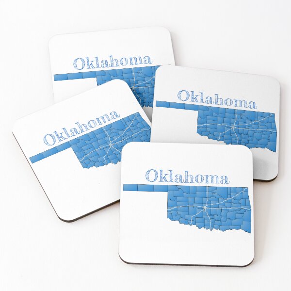 Item preview, Oklahoma Counties & Interstates designed and sold by PhilbonianDezin.