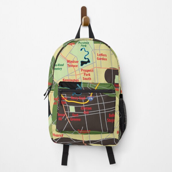 Item preview, WITH THE TIMES• CAMO BRKLYN BORO MAP designed and sold by Stanley Lambert.