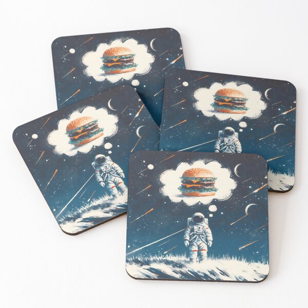 Item preview, Space Explorer Dreaming of a Burger designed and sold by Slick-Waffles.