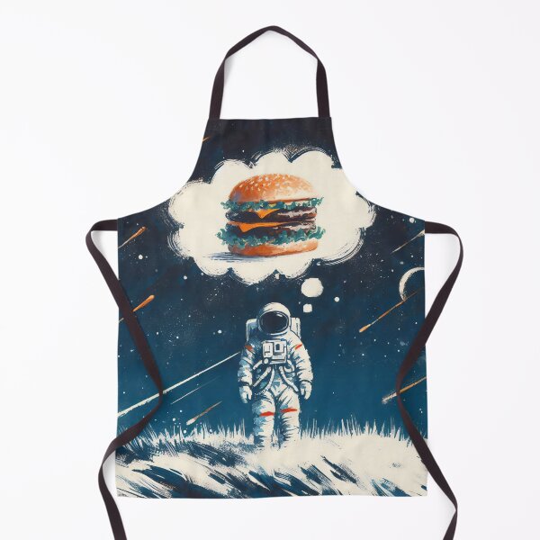 Item preview, Space Explorer Dreaming of a Burger designed and sold by Slick-Waffles.