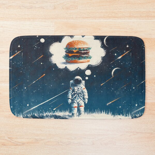 Item preview, Space Explorer Dreaming of a Burger designed and sold by Slick-Waffles.