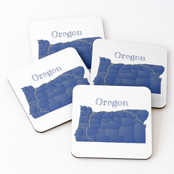 Item preview, Oregon Counties & Interstates designed and sold by PhilbonianDezin.