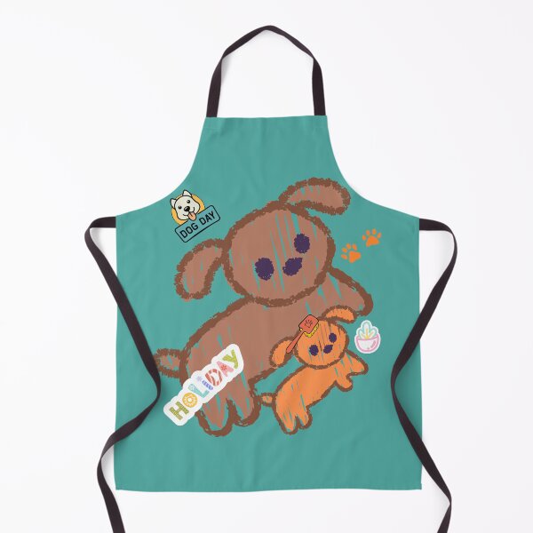 Item preview, "Dog Day Holiday Illustration" designed and sold by Graphollio-shop.