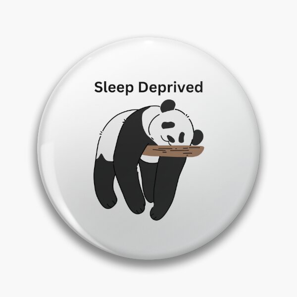 Item preview, Sleep Deprived Panda designed and sold by MomBatti.