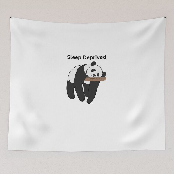 Item preview, Sleep Deprived Panda designed and sold by MomBatti.