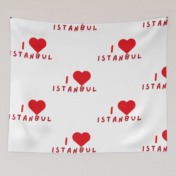 Item preview, I Love Istanbul sign designed and sold by wallartofmio.