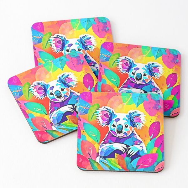 Item preview, Abstract Koala Design designed and sold by Health And Fitness Posts e-Store.