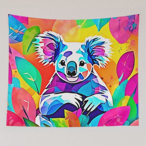 Item preview, Abstract Koala Design designed and sold by Health And Fitness Posts e-Store.