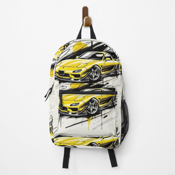 Item preview, Classic Mazda RX7 Fanart (Yellow) designed and sold by Peterson Designs.