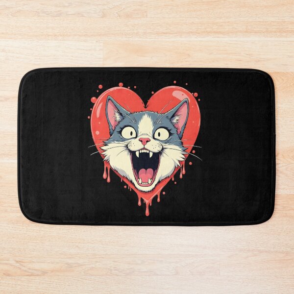 Item preview, Vampire Cat Heart Ghotic designed and sold by HeadTurningArt.