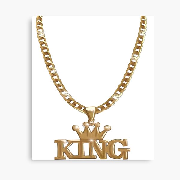 Item preview, King golden chain designed and sold by dudart-shop.