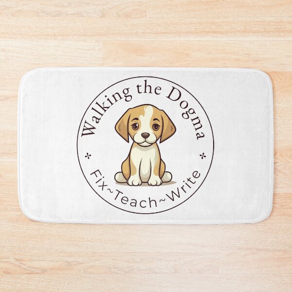 Item preview, Walking the Dogma Logo designed and sold by DeaRitt13.