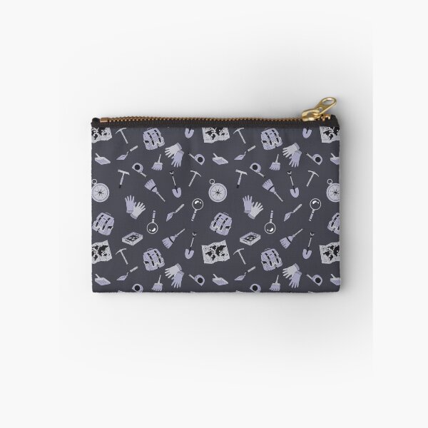Item preview, Archaeology Toolbox Background Pattern - Grey designed and sold by ottrain.
